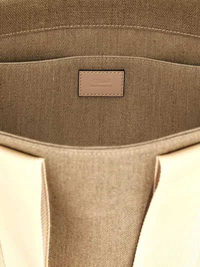 Chloé Woody Medium Tote Bag Pink