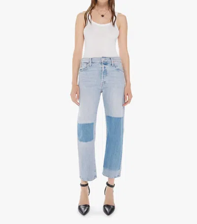 MOTHER THE DITCHER CROP JEANS IN PRE-PARTY 