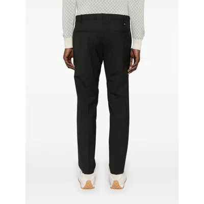 Pt Torino Tailored Blue Trousers With Subtle Crease