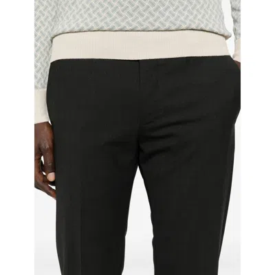 Pt Torino Tailored Blue Trousers With Subtle Crease