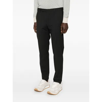 Pt Torino Tailored Blue Trousers With Subtle Crease