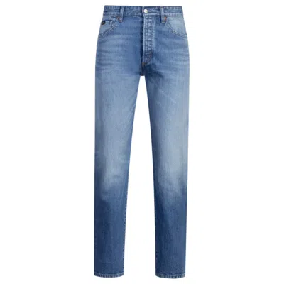 Hugo Boss Classic-fit Jeans In Blue Comfort-stretch Denim In Blue