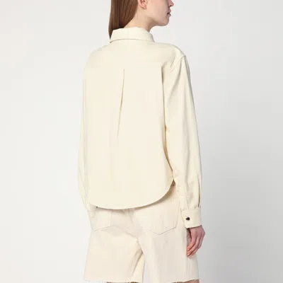 Frame Butter-coloured Denim Shirt