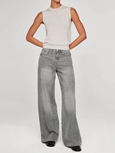 Dl1961 - Women's Zoie Wide Leg Jeans In Granite In Black