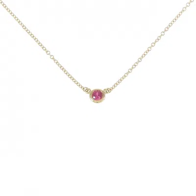 Pre-owned Tiffany & Co Yellow Gold (18k) Necklace () In Multi