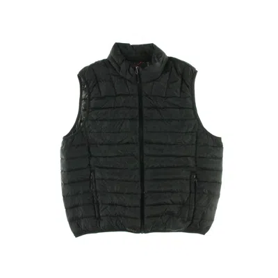Hawke & Co. Mens Solid Nylon Vest In Black