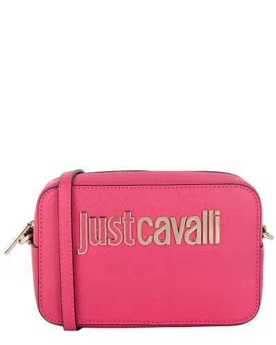 Just Cavalli Mini Range B Crossbody In Pink