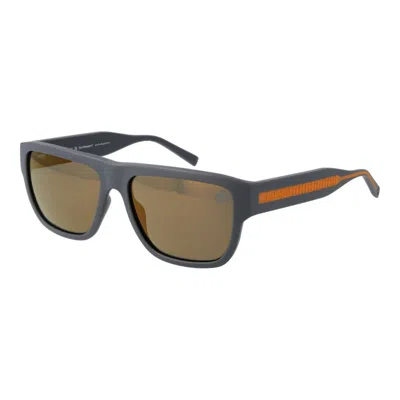 Timberland Gray Men Sunglasses In Grey