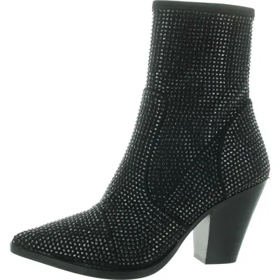 Michael Michael Kors Womens Rhinestone Manmade Ankle Boots In Multi