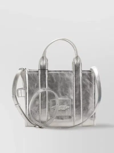 Marc Jacobs The Metallic Leather Small Tote Bag