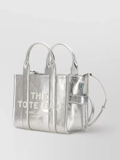 Marc Jacobs The Metallic Leather Small Tote Bag