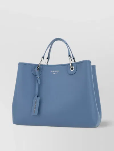 Emporio Armani Medium Myea Shopper Bag With Deer Print