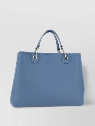 Emporio Armani Medium Myea Shopper Bag With Deer Print