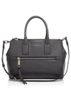 Marc Jacobs Recruit East/west Leather Tote In Shadow
