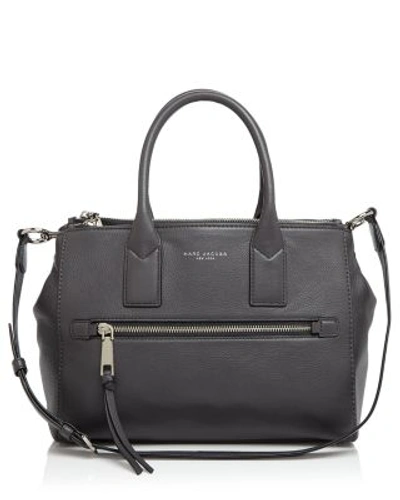 Marc Jacobs Recruit East/west Leather Tote In Shadow