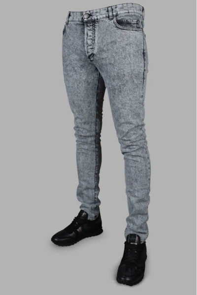 Balmain Men Jean In Gray