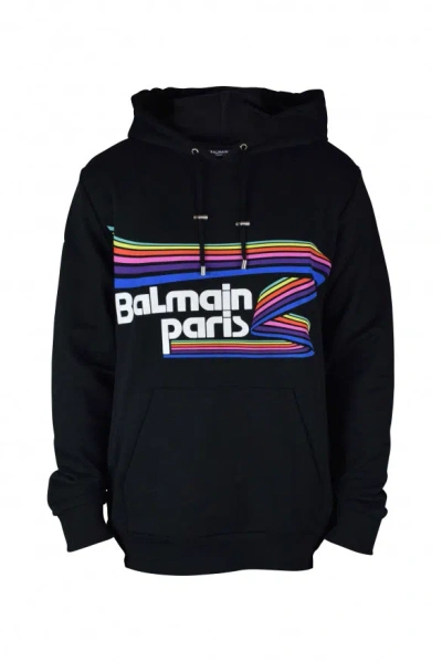 Balmain Men Sweatshirt In Black