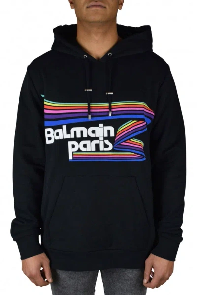 Balmain Men Sweatshirt In Black