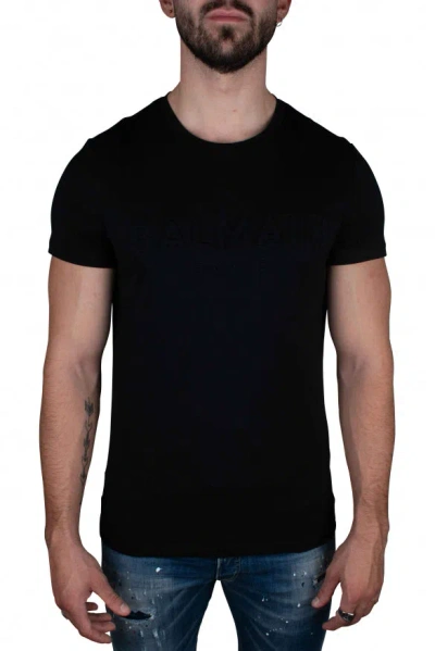 Balmain T-shirt In Black