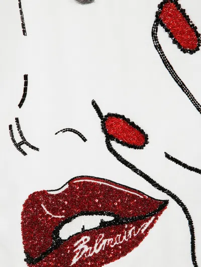 Balmain Ss T-shirt In White