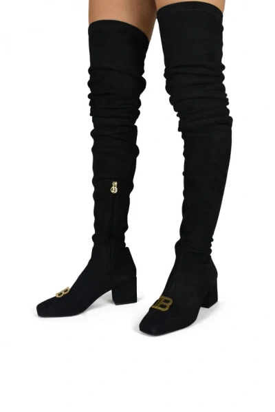 Balmain Women Thigh-high In Black