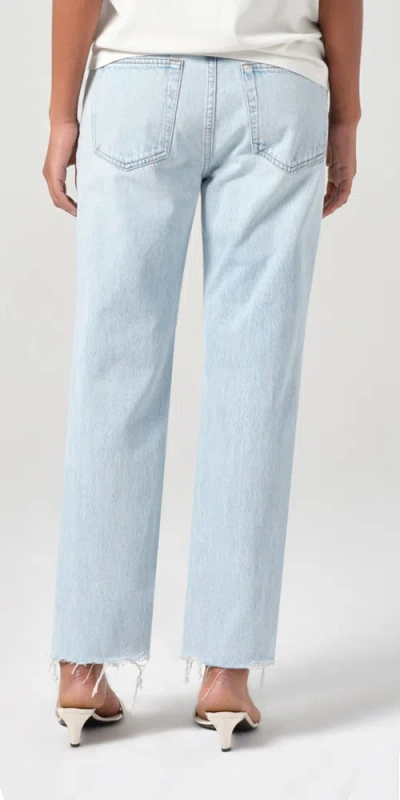 Agolde Valen Jean Dual In Blue