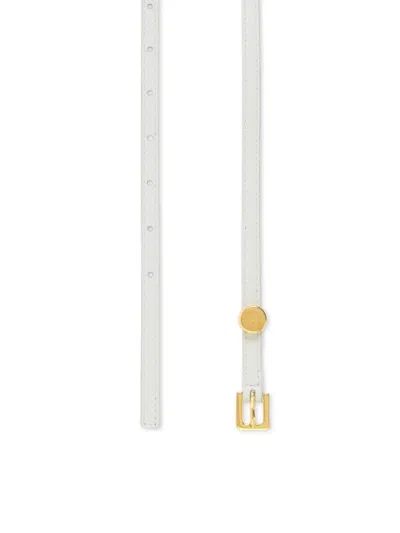 Marni Buckled Belt In 白色
