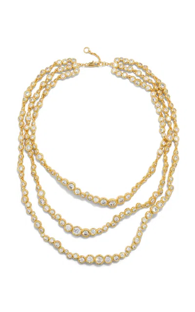 Alexis Bittar Gold-plated Asterales Layered Necklace
