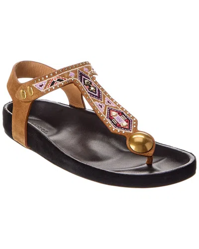 Isabel Marant Sandal "enore" In Brown