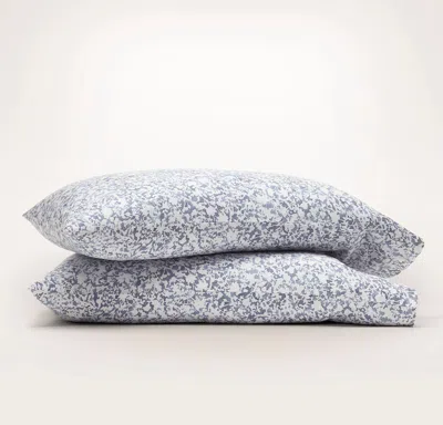 Boll & Branch Signature Garden Print Hemmed Organic Cotton Set Of Pillowcases
