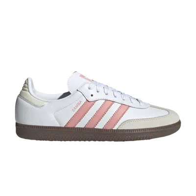 Pre-owned Adidas Originals Wmns Samba Og 'white Wonder Mauve'