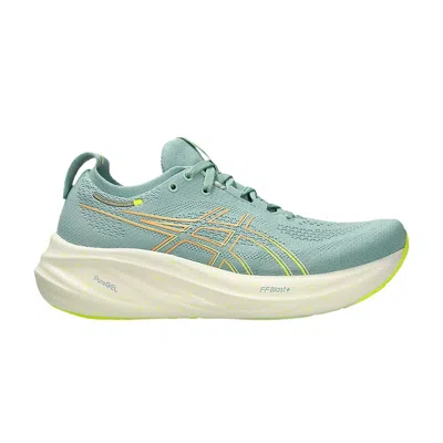 Pre-owned Asics Wmns Gel Nimbus 26 Wide 'light Celadon' In Blue