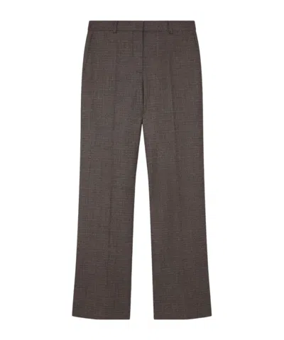 Stella Mccartney Low-rise Bootcut Pants In Black