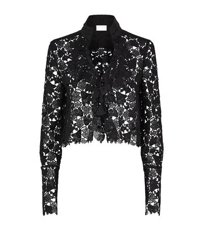 Lanvin Lace Ruffle Bolero