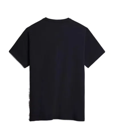 Napapijri Napa Salis Short Sleeve T-shirt Mens In Black
