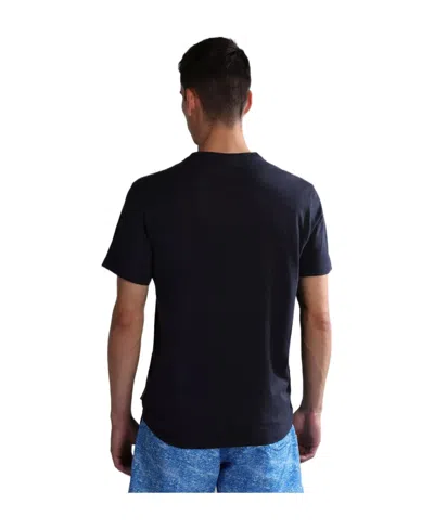 Napapijri Napa Salis Short Sleeve T-shirt Mens In Black