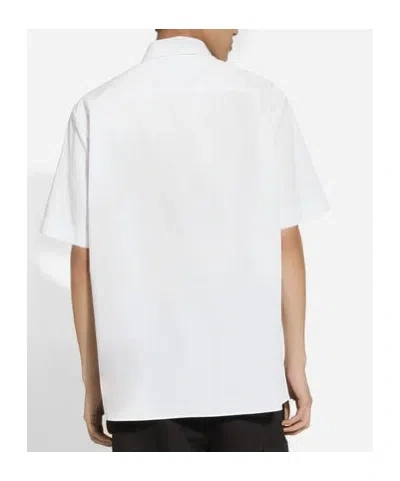 Dolce & Gabbana Drop-sleeve Shirt In White