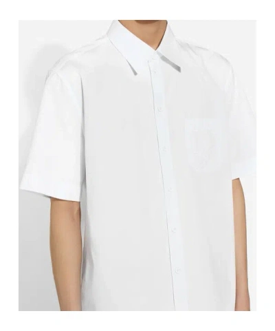 Dolce & Gabbana Drop-sleeve Shirt In White
