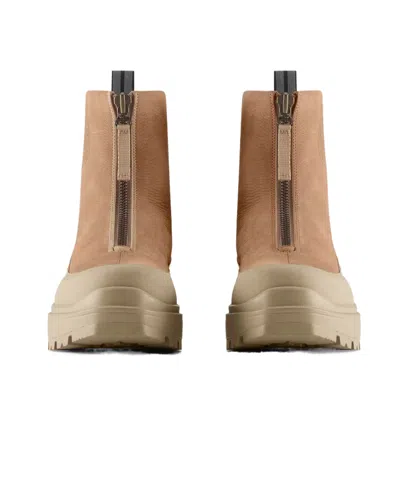 Canada Goose Kya Zip Ankle Boots In Brown