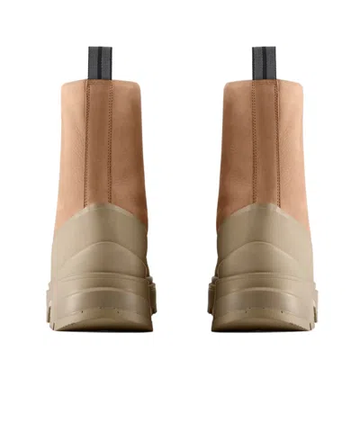 Canada Goose Kya Zip Ankle Boots In Brown