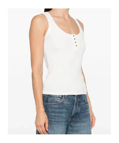 Anine Bing Womens Alessia Tank In White