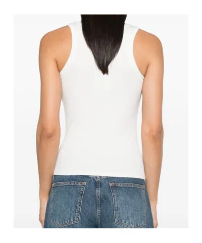 Anine Bing Womens Alessia Tank In White