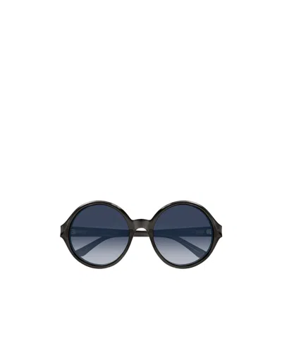 Chloé Round-frame Sunglasses In Blue