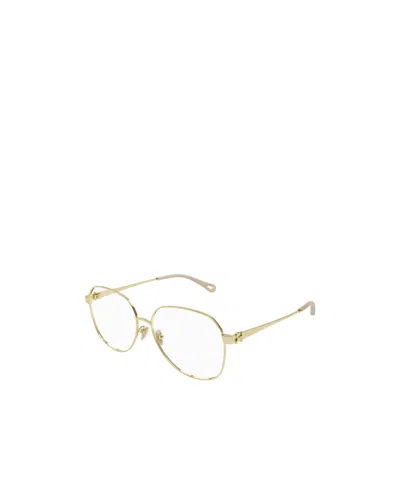Chloé Full Frame Plain Mirror In Nude