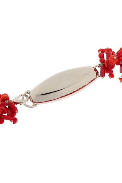 Dries Van Noten Women 04140-neckl.w251-301 Q067 W.neckl. In Red