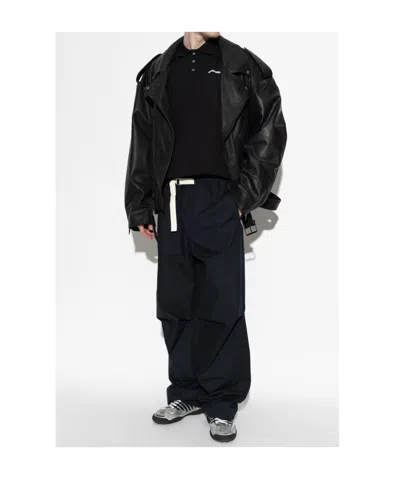 Dsquared2 Polo Shirt With Logo In Black