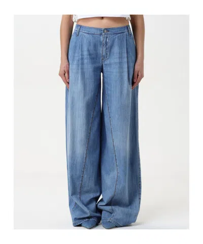 Ermanno Scervino Jeans  Woman Color Denim In Blue