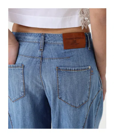 Ermanno Scervino Jeans  Woman Color Denim In Blue