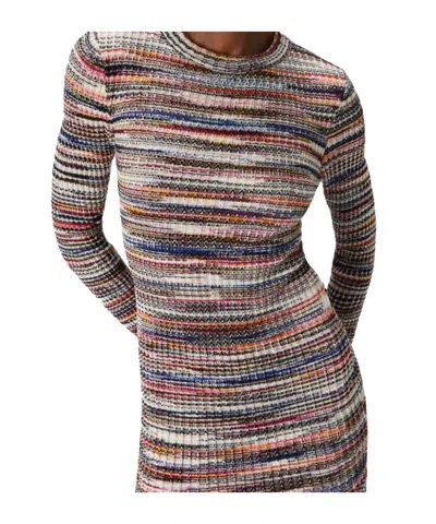Missoni Striped Short Dress In Multi
