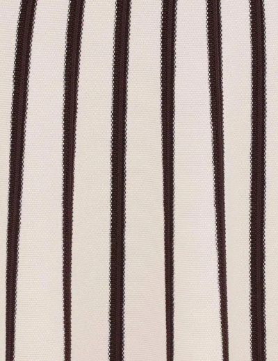 Zimmermann Stripe Midi Sweater Skirt In Neutral